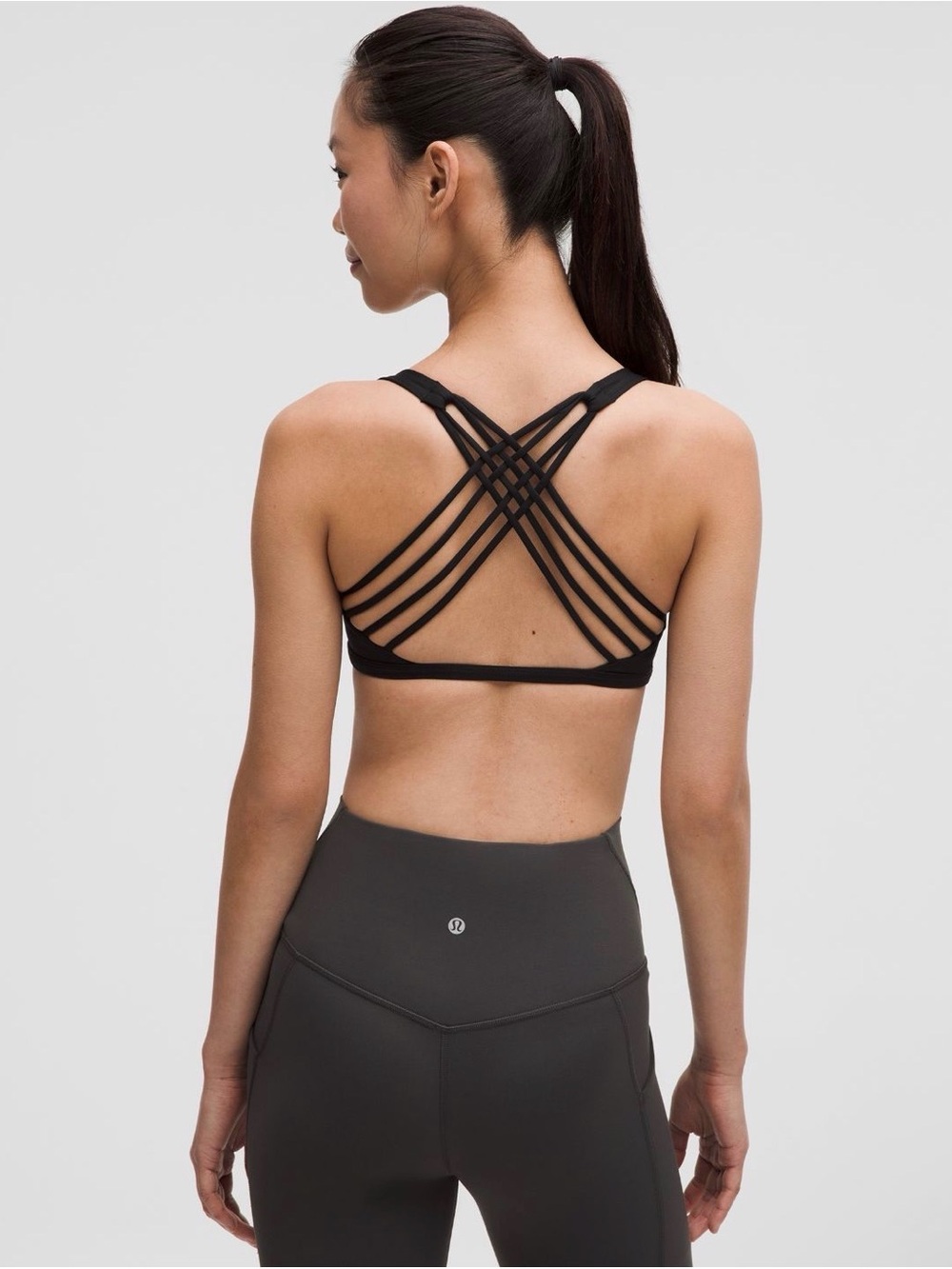 Lululemon Free to be bra black size 8